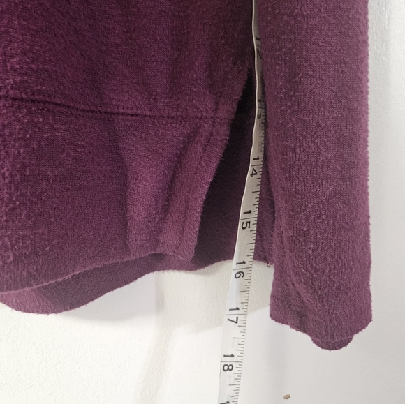 Lucky Brand Purple Long Sleeve Tee With Side Slits! - Picture 5 of 5